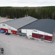 Lempäälän jäähalli, ilmakuva