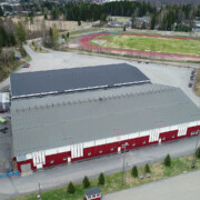 Lempäälän jäähalli, ilmakuva